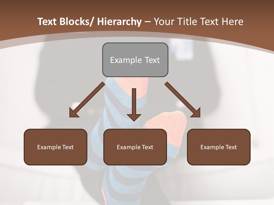 A Man Sitting In Front Of A Laptop Computer PowerPoint Template