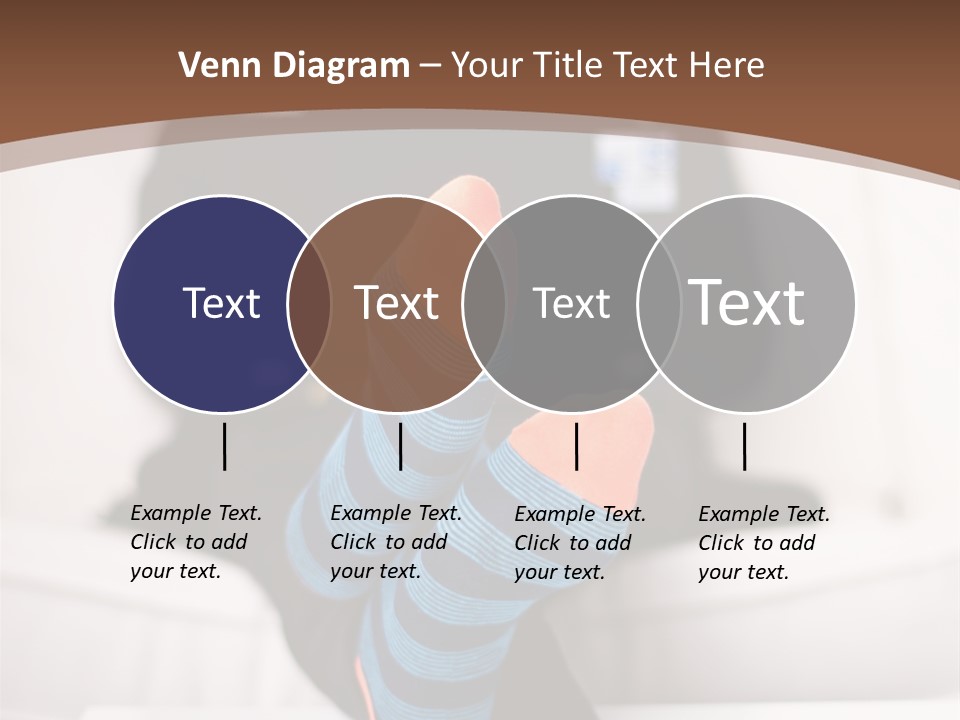 A Man Sitting In Front Of A Laptop Computer PowerPoint Template