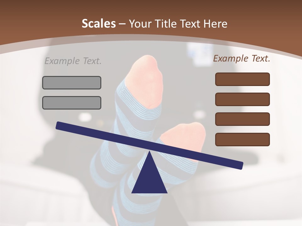 A Man Sitting In Front Of A Laptop Computer PowerPoint Template