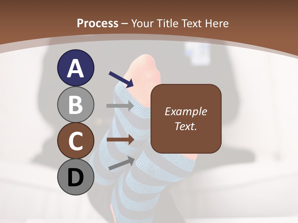 A Man Sitting In Front Of A Laptop Computer PowerPoint Template