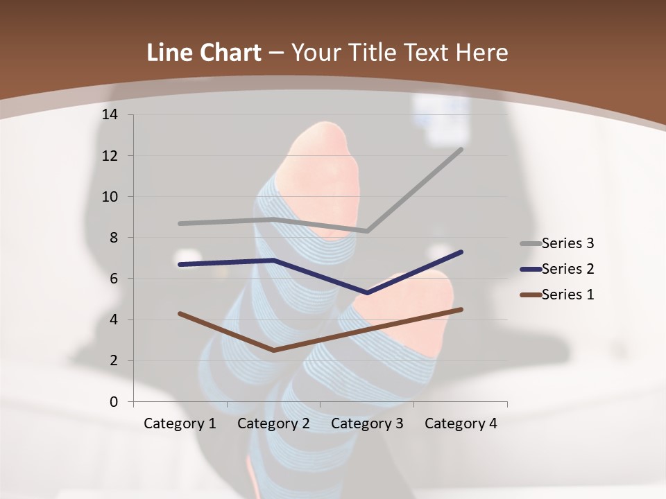 A Man Sitting In Front Of A Laptop Computer PowerPoint Template