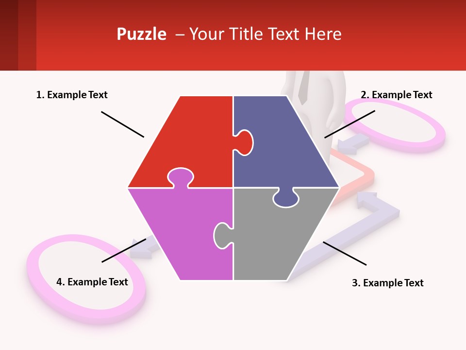 A Person Standing In Front Of A Flow Of Speech Bubbles PowerPoint Template