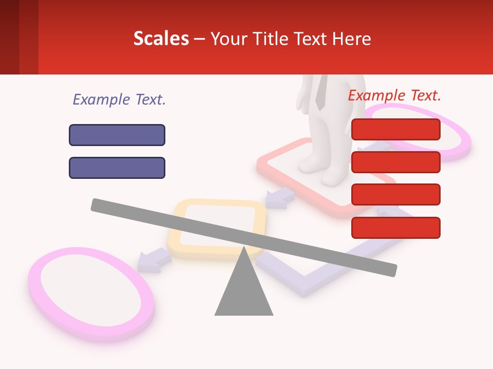 A Person Standing In Front Of A Flow Of Speech Bubbles PowerPoint Template