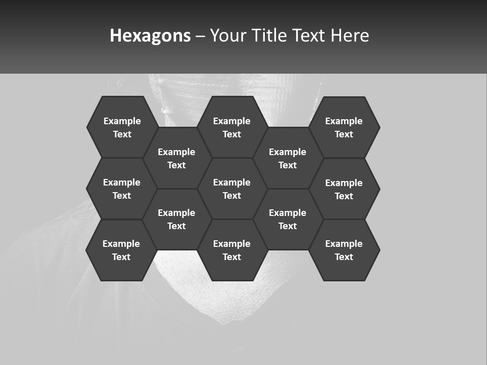 A Black And White Photo Of A Man's Face PowerPoint Template