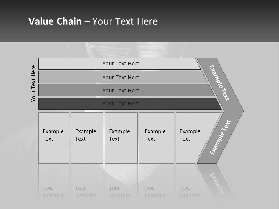A Black And White Photo Of A Man's Face PowerPoint Template