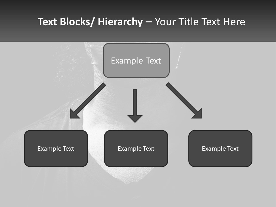 A Black And White Photo Of A Man's Face PowerPoint Template