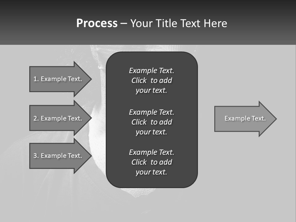 A Black And White Photo Of A Man's Face PowerPoint Template