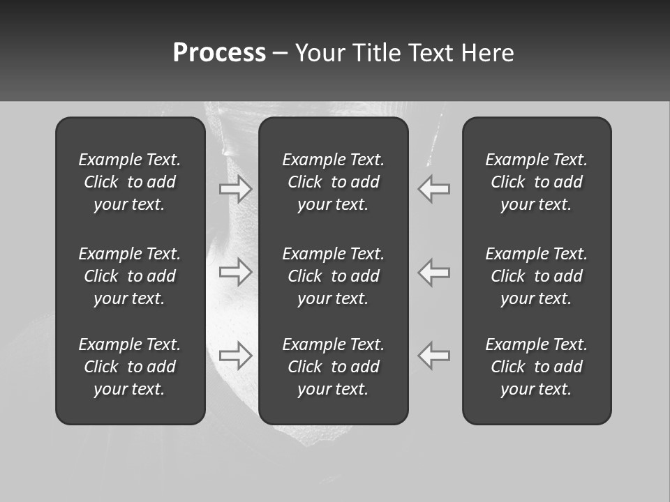 A Black And White Photo Of A Man's Face PowerPoint Template