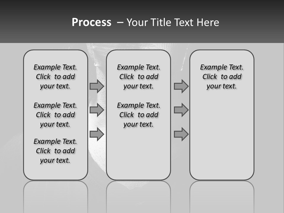 A Black And White Photo Of A Man's Face PowerPoint Template