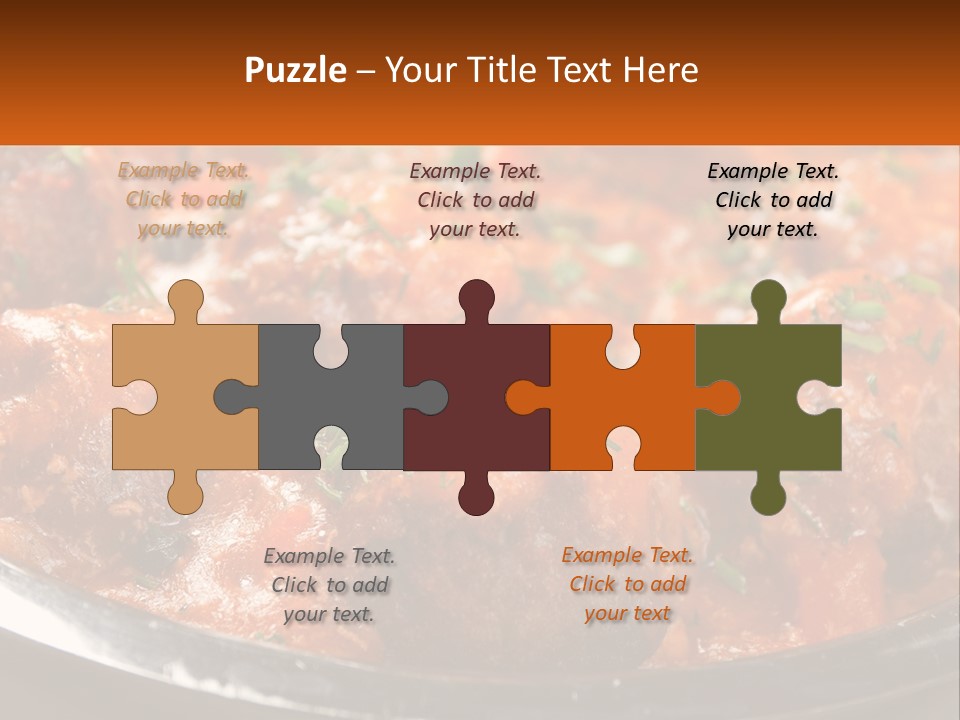 A Pan Filled With Meatballs Covered In Cheese PowerPoint Template