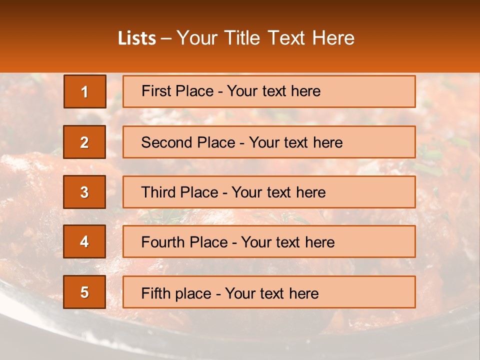 A Pan Filled With Meatballs Covered In Cheese PowerPoint Template