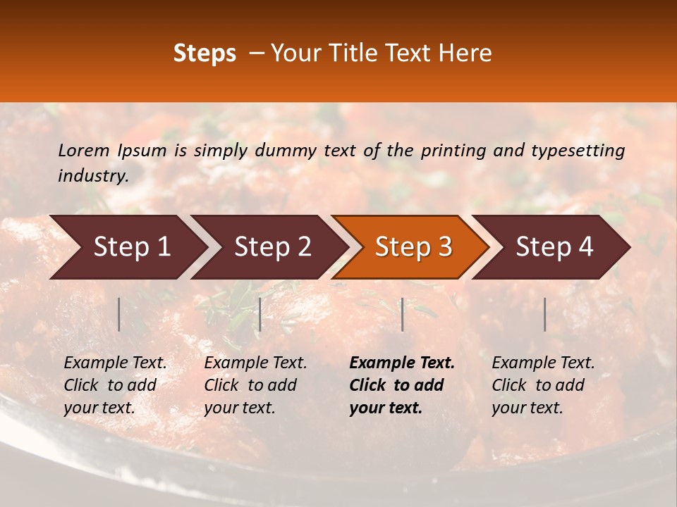 A Pan Filled With Meatballs Covered In Cheese PowerPoint Template