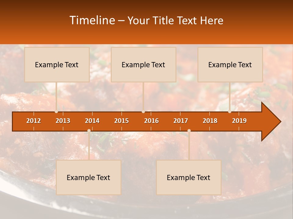 A Pan Filled With Meatballs Covered In Cheese PowerPoint Template