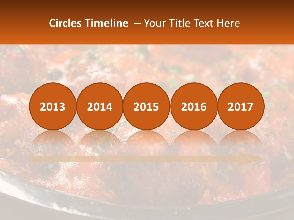 A Pan Filled With Meatballs Covered In Cheese PowerPoint Template