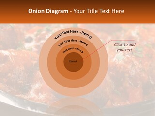 A Pan Filled With Meatballs Covered In Cheese PowerPoint Template