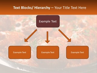 A Pan Filled With Meatballs Covered In Cheese PowerPoint Template