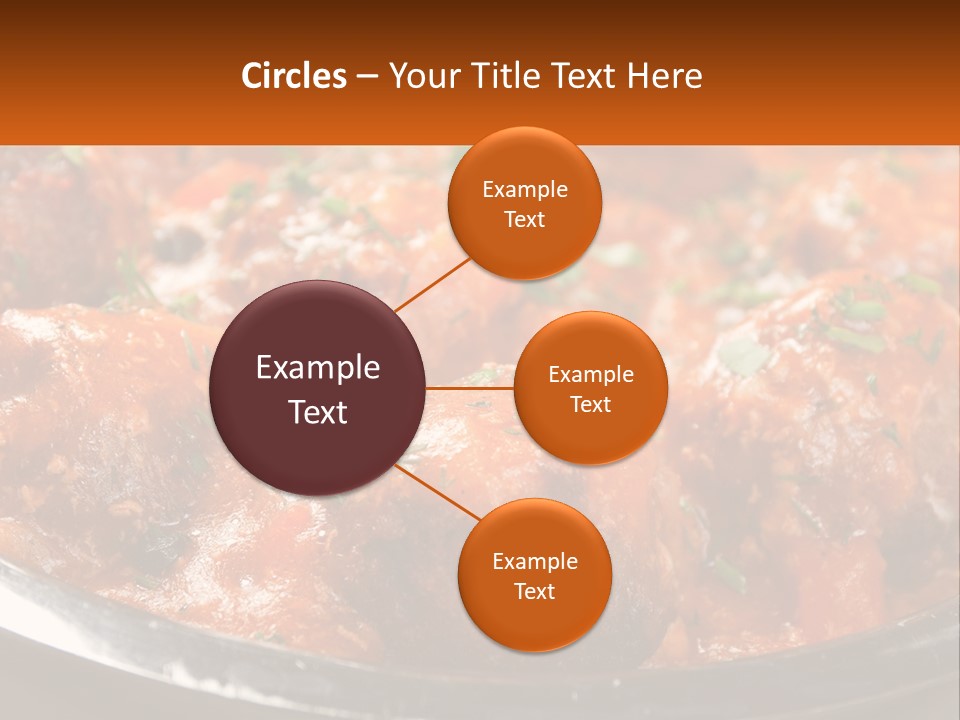 A Pan Filled With Meatballs Covered In Cheese PowerPoint Template