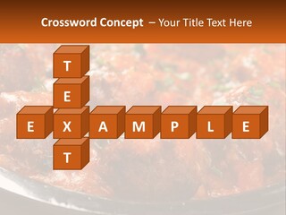 A Pan Filled With Meatballs Covered In Cheese PowerPoint Template