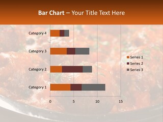 A Pan Filled With Meatballs Covered In Cheese PowerPoint Template