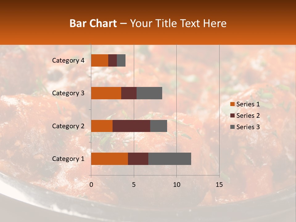 A Pan Filled With Meatballs Covered In Cheese PowerPoint Template