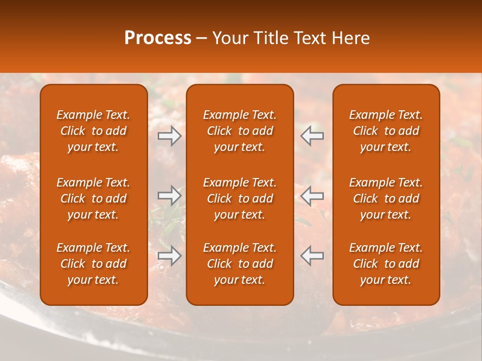 A Pan Filled With Meatballs Covered In Cheese PowerPoint Template