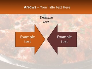 A Pan Filled With Meatballs Covered In Cheese PowerPoint Template