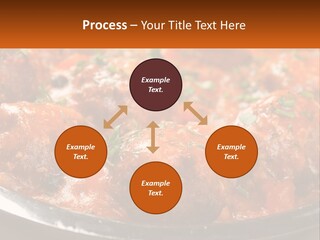 A Pan Filled With Meatballs Covered In Cheese PowerPoint Template