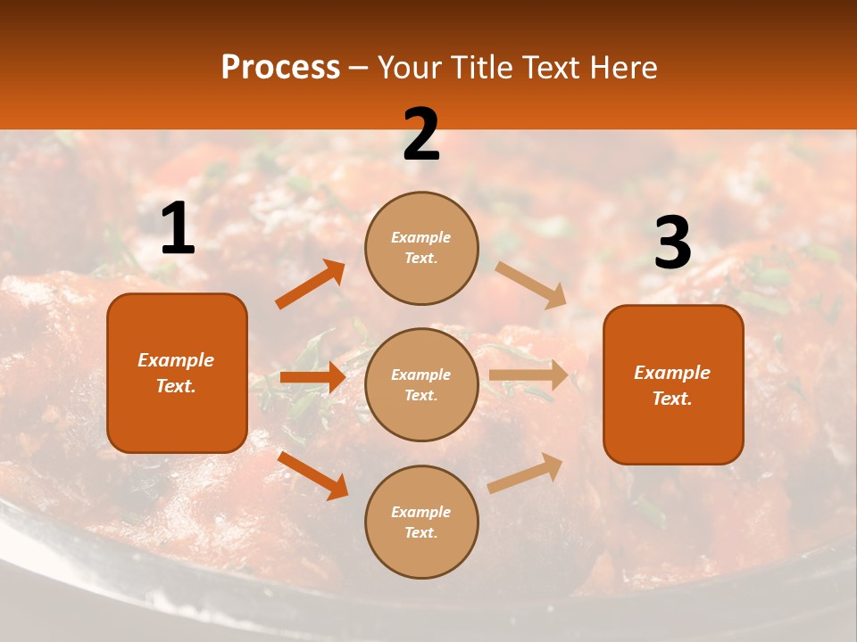 A Pan Filled With Meatballs Covered In Cheese PowerPoint Template