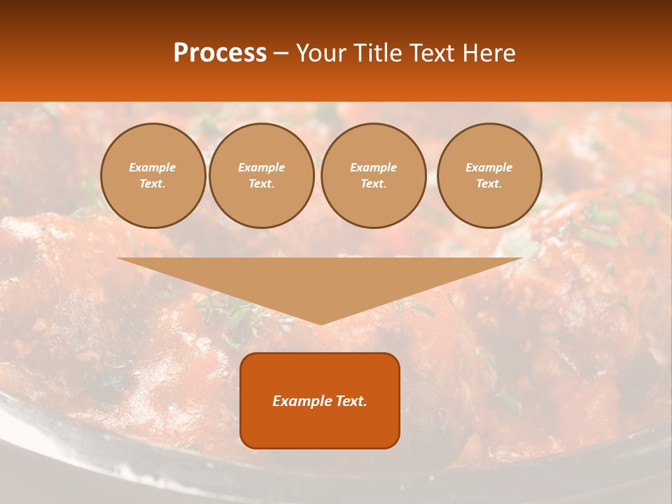 A Pan Filled With Meatballs Covered In Cheese PowerPoint Template