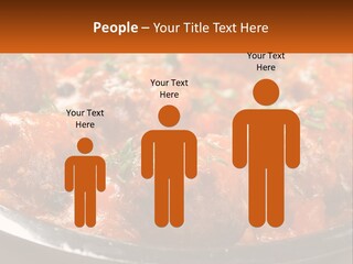 A Pan Filled With Meatballs Covered In Cheese PowerPoint Template