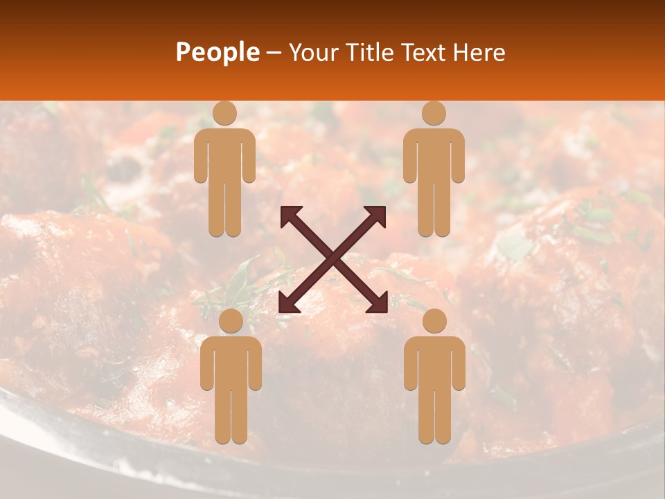 A Pan Filled With Meatballs Covered In Cheese PowerPoint Template