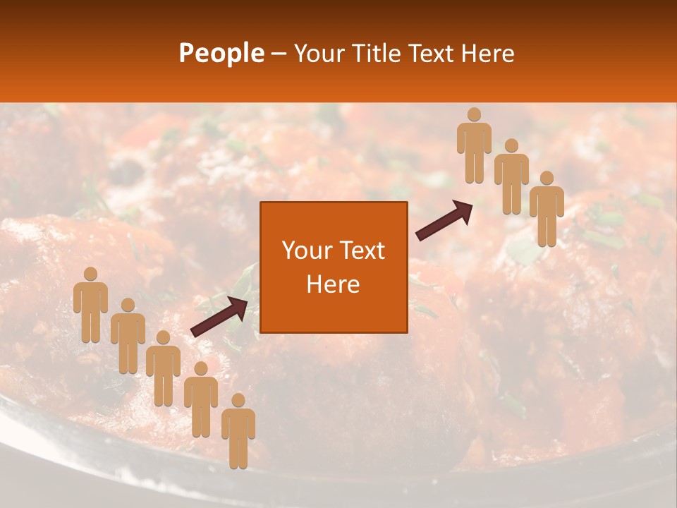 A Pan Filled With Meatballs Covered In Cheese PowerPoint Template