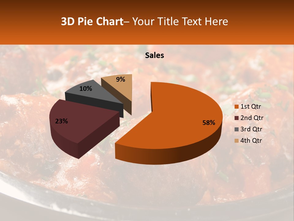 A Pan Filled With Meatballs Covered In Cheese PowerPoint Template