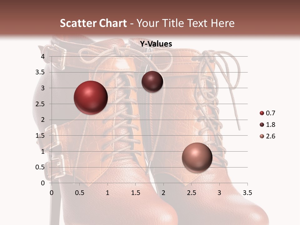 A Pair Of Brown Boots With Straps On Them PowerPoint Template