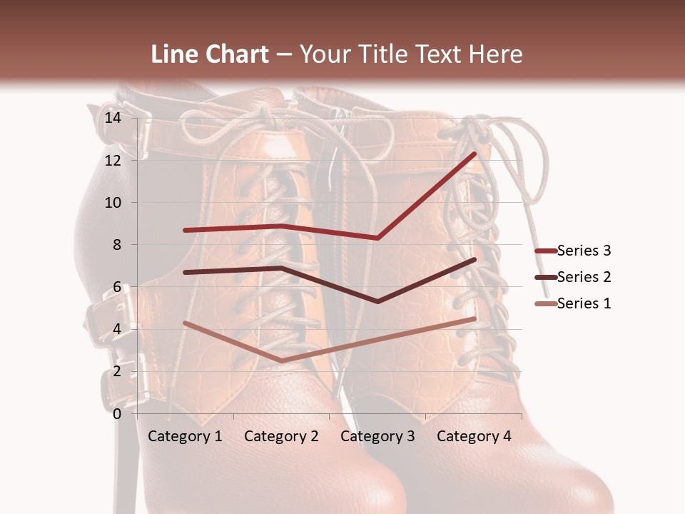 A Pair Of Brown Boots With Straps On Them PowerPoint Template