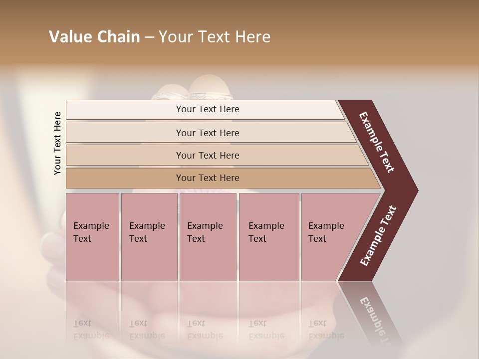 A Man And A Woman Holding A Flower In Their Hands PowerPoint Template
