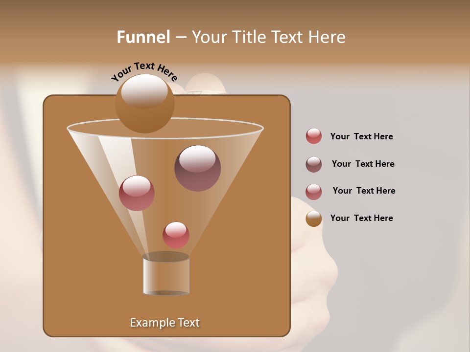 A Man And A Woman Holding A Flower In Their Hands PowerPoint Template