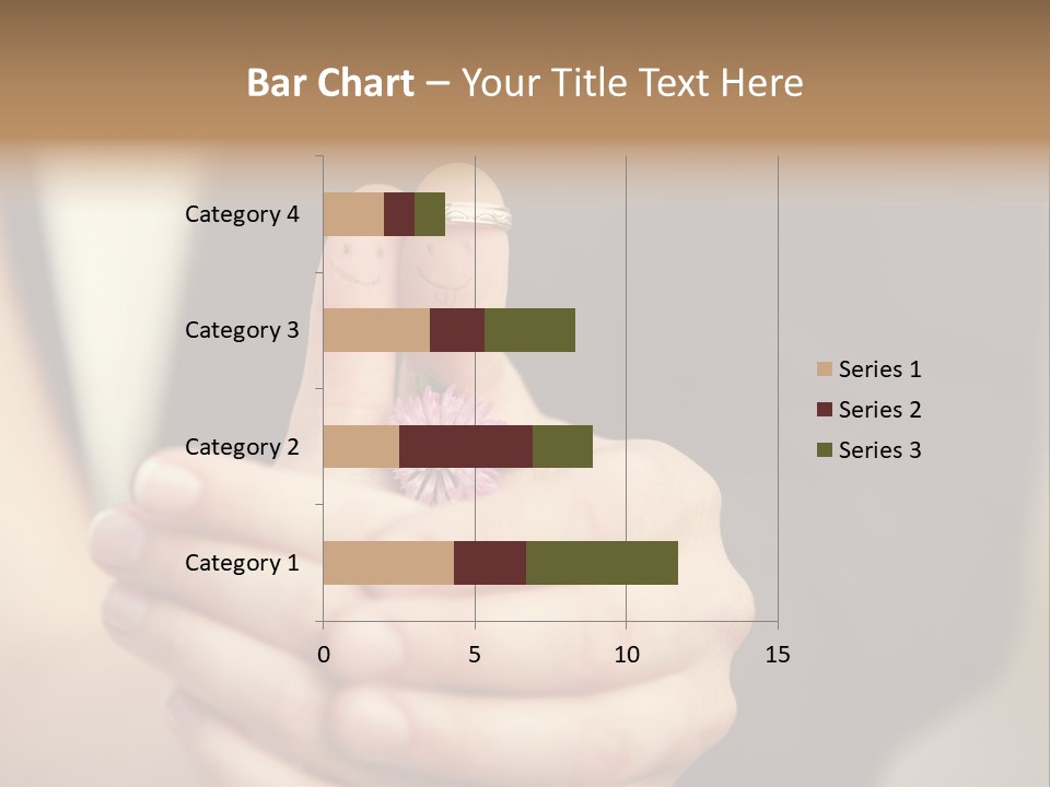 A Man And A Woman Holding A Flower In Their Hands PowerPoint Template