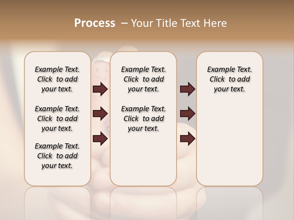 A Man And A Woman Holding A Flower In Their Hands PowerPoint Template