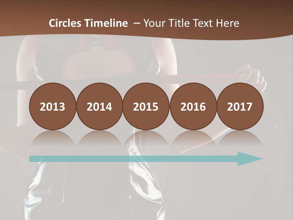 A Woman In A Latex Outfit Holding A Cane PowerPoint Template