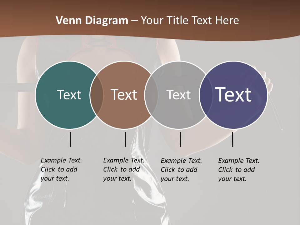 A Woman In A Latex Outfit Holding A Cane PowerPoint Template