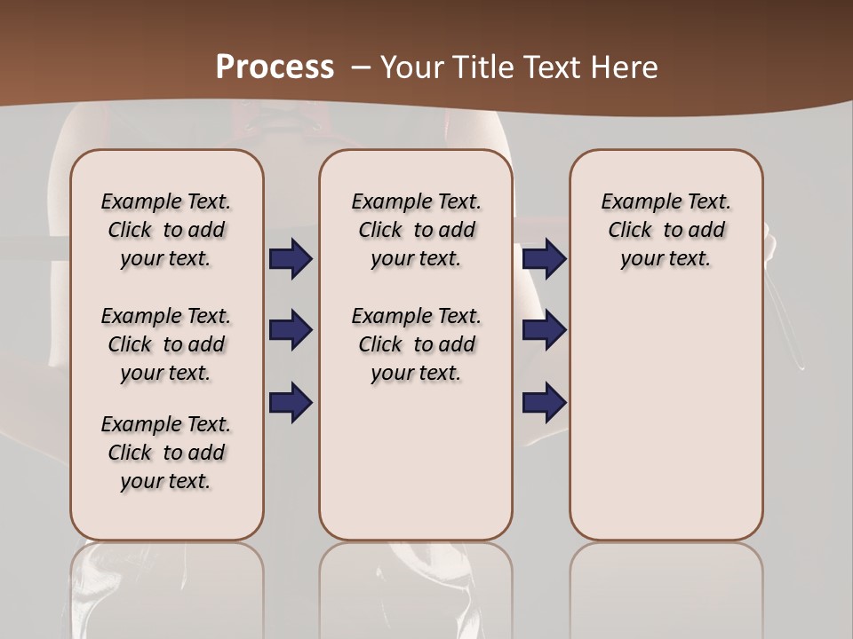 A Woman In A Latex Outfit Holding A Cane PowerPoint Template