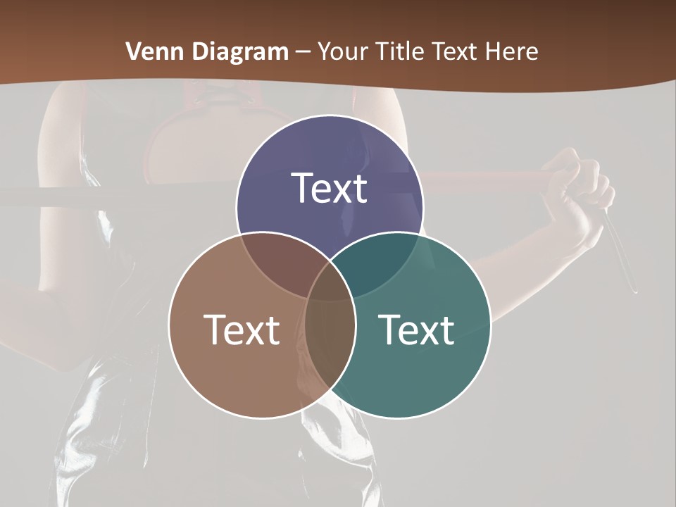 A Woman In A Latex Outfit Holding A Cane PowerPoint Template