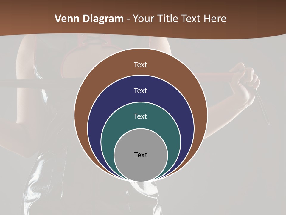 A Woman In A Latex Outfit Holding A Cane PowerPoint Template