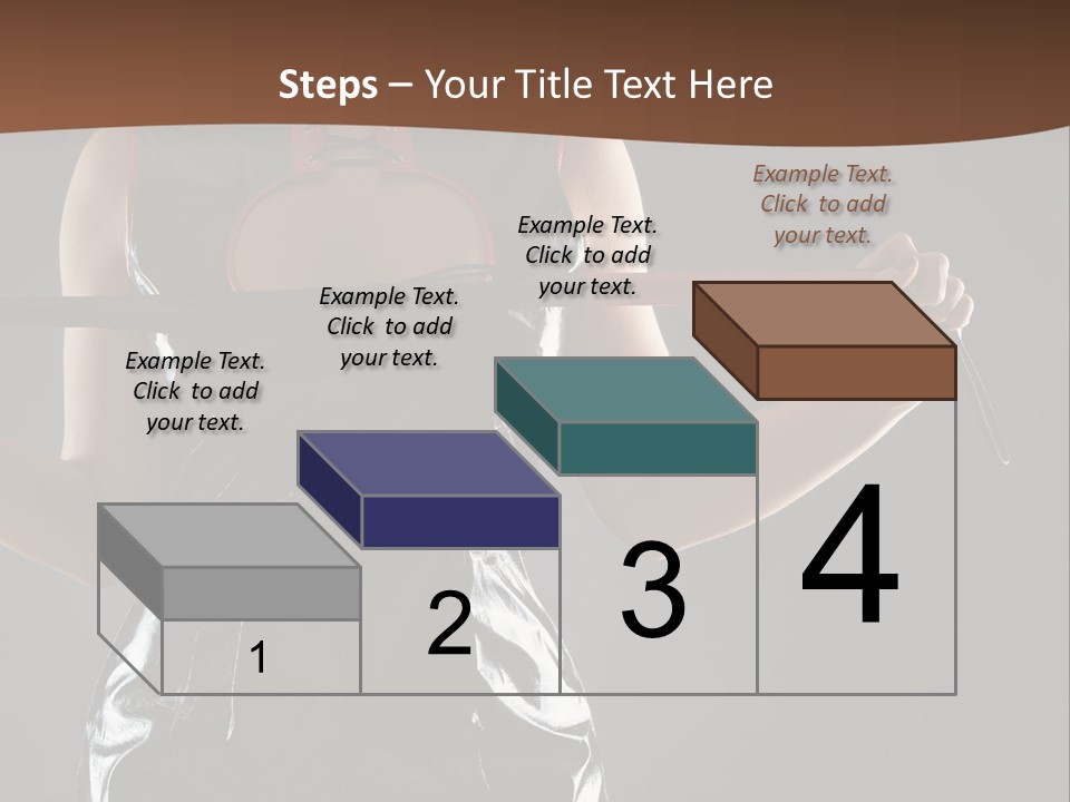 A Woman In A Latex Outfit Holding A Cane PowerPoint Template