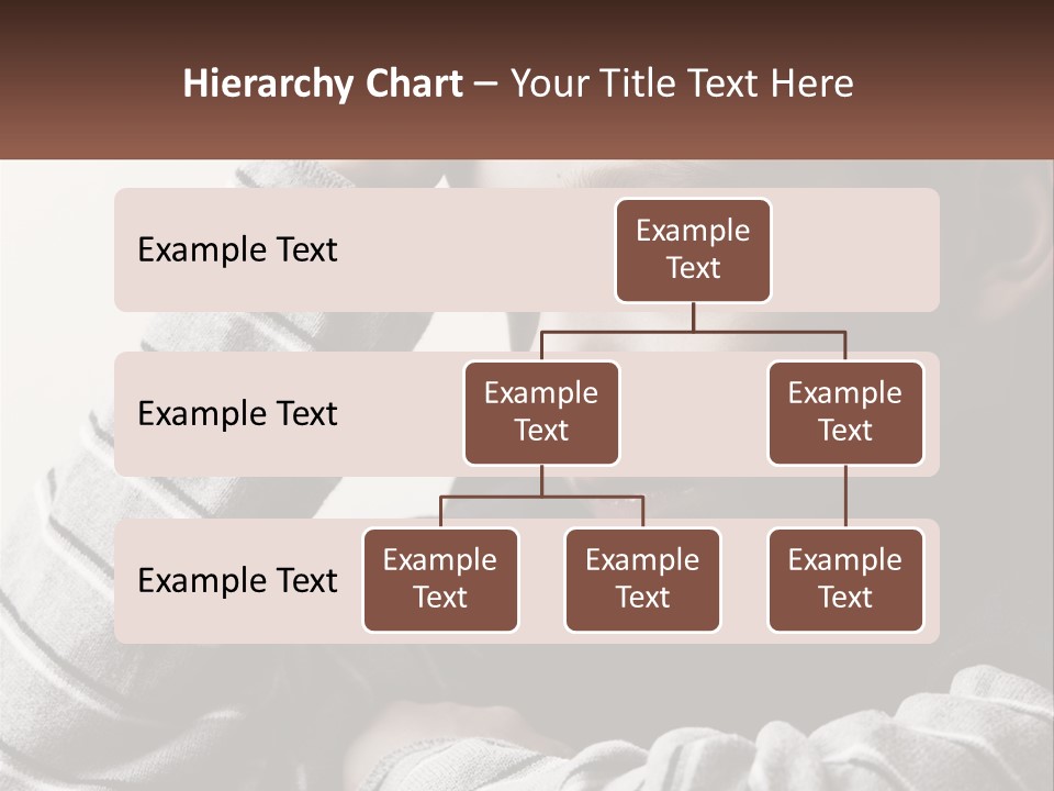 A Young Boy Holding His Head In His Hands PowerPoint Template