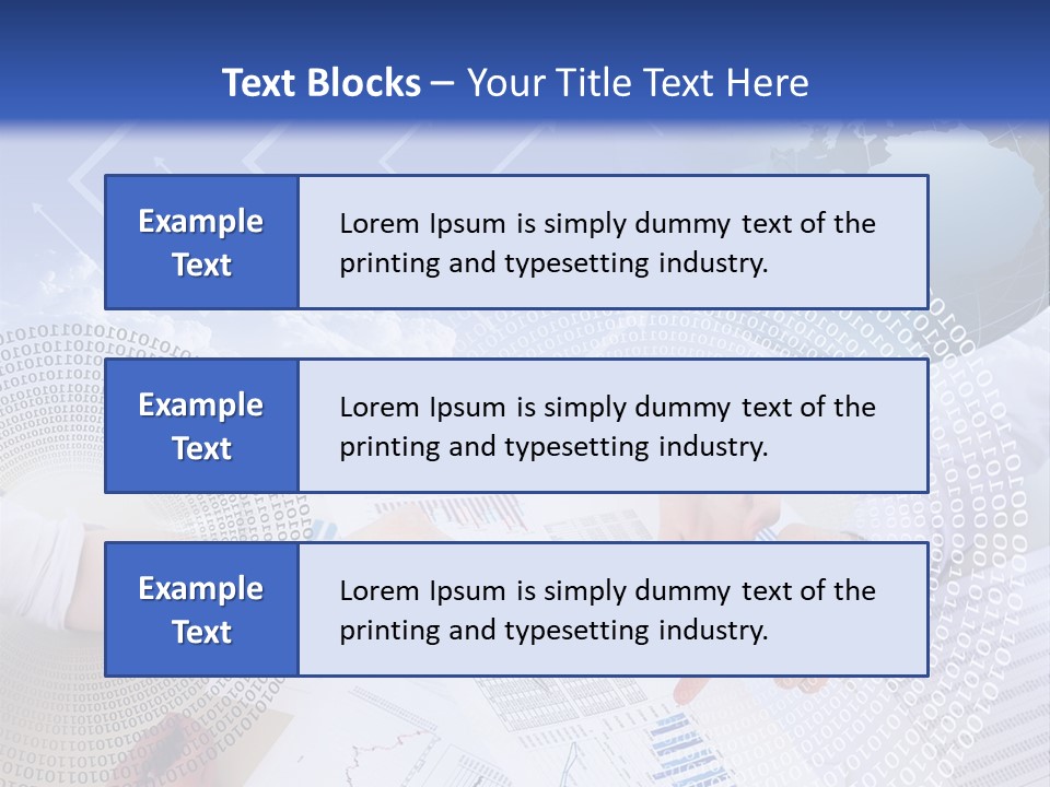 A Group Of People Working On Papers With A Globe In The Background PowerPoint Template