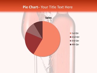 A Bottle Of Wine And A Glass Of Wine Powerpoint Template PowerPoint Template