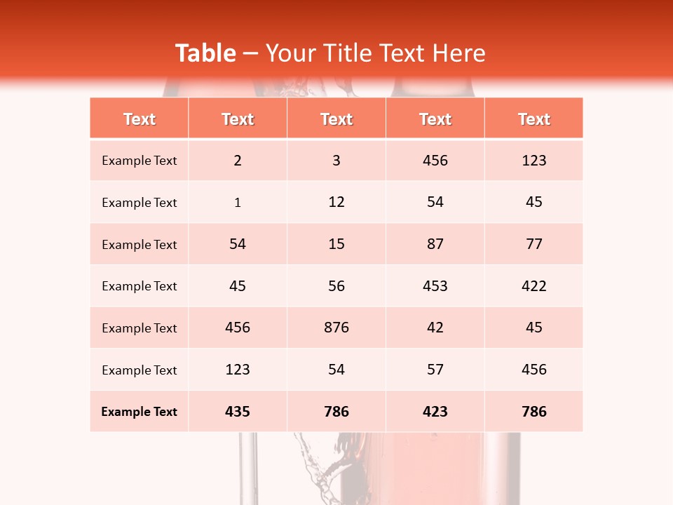 A Bottle Of Wine And A Glass Of Wine Powerpoint Template PowerPoint Template