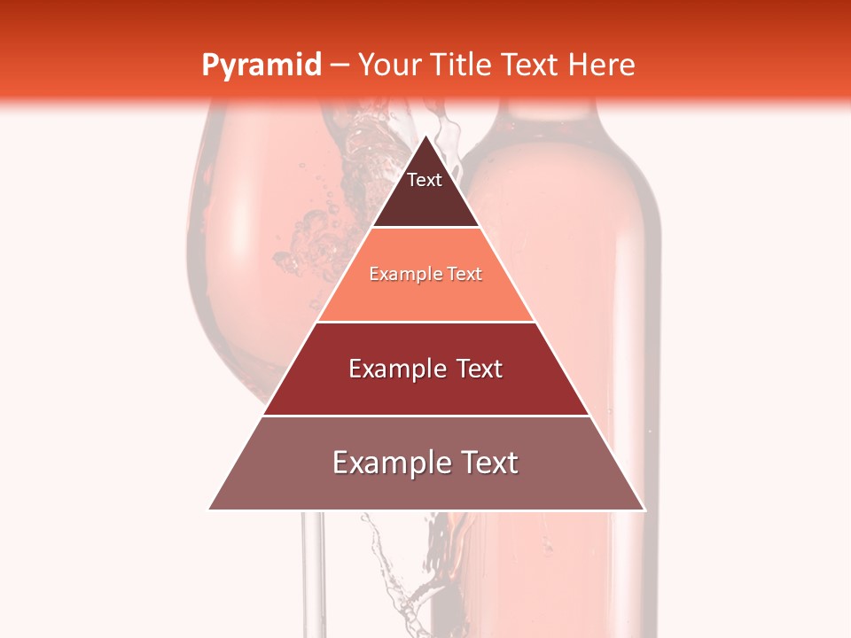 A Bottle Of Wine And A Glass Of Wine Powerpoint Template PowerPoint Template